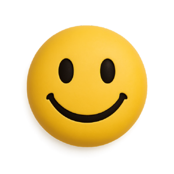 A happy face.